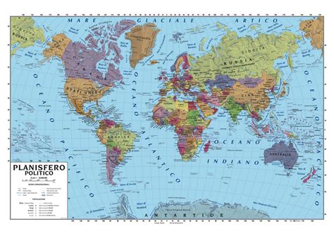 mappa del mondo da scaricare